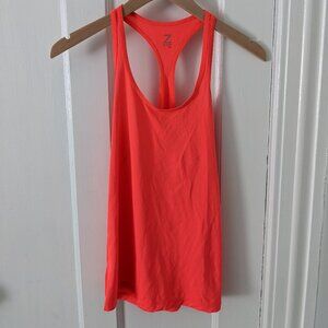 Bright Orange Workout Tank Top